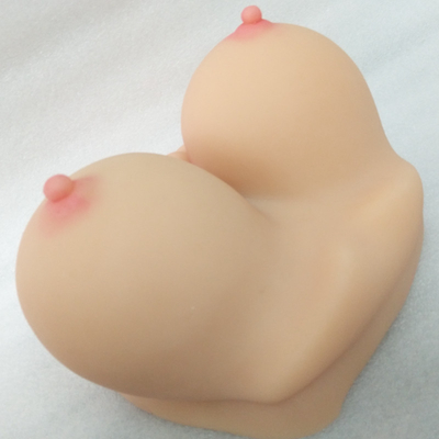 Vú dễ thương TPE Thực tế nam Masterbator Pocket Pussy Vú Stroker